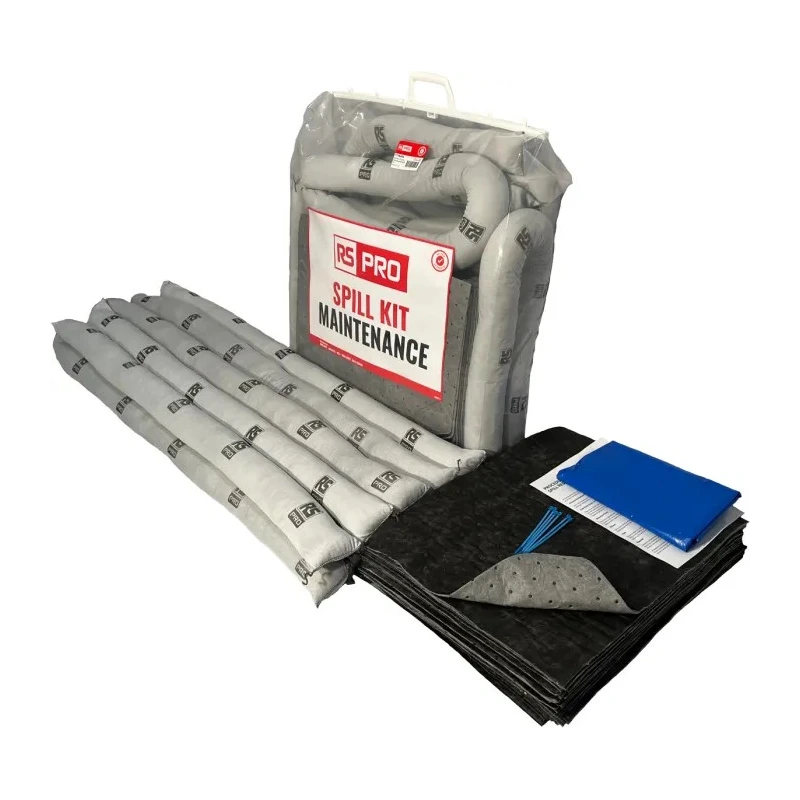 RS PRO Maintenance Spill Kit with 70 L Absorbent Capacity in Clip-Top Bag 771-6493