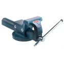 RS PRO Bench Vice Jaw Width 140 mm Jaw Opening 200 mm Jaw Depth 98 mm Screw Mount 16.5 kg 771-9290
