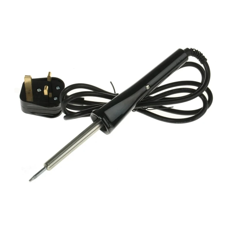 RS PRO Electric Soldering Iron 230V, 25W with Ergonomic Triangular Handle 771-9461