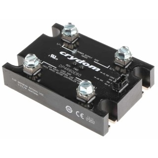 Crydom DP Series Solid State Relay, Panel Mount, 60 A Load, 48 V DC Load, 32 V DC Control DP4R60E60