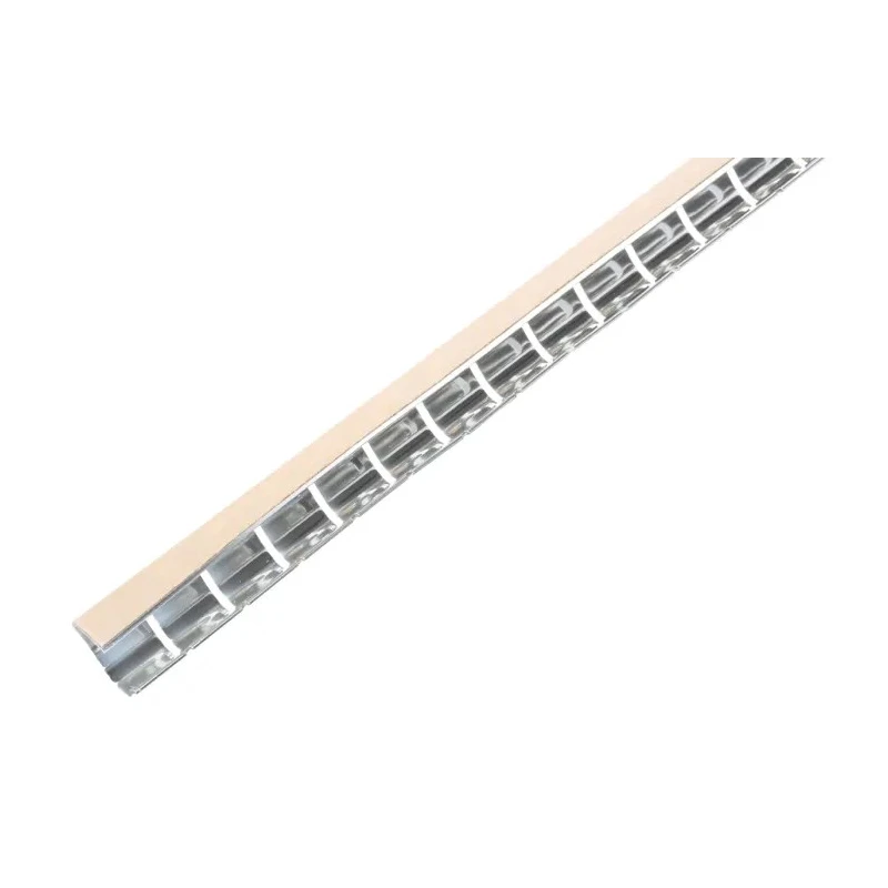 UVOX Shielding Strip of Beryllium Copper Alloy with Self-Adhesive, 457 mm x 15 mm x 6 mm FS-060-150-SA-T