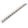 UVOX Shielding Strip of Beryllium Copper Alloy with Self-Adhesive, 457 mm x 15 mm x 6 mm FS-060-150-SA-T