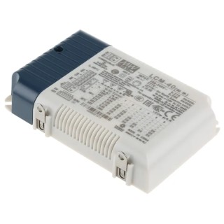 MEAN WELL IP20 5 Output Constant Current LED Driver, 100V, 2V, 42W, 700mA PWM, 1/10V Dimming 