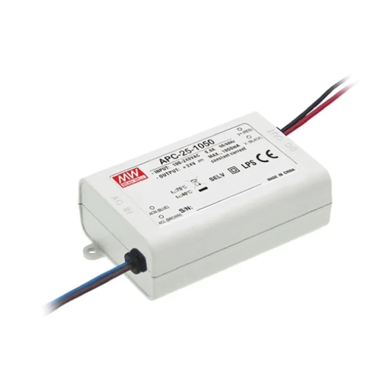 MEAN WELL  IP30 5 Output Constant Current LED Driver 25V-70V 24.5W 350mA