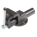 RS PRO Drop Forged Parallel Bench Vice 16 mm Jaw Width 125 mm Jaw Opening 75 mm Jaw Depth Screw Mount 8.5 kg 771-9293