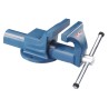 RS PRO Drop Forged Parallel Bench Vice with Screw Mount, Jaw Width 15mm, Jaw Opening 190mm, Jaw Depth 100mm, Weight 771-9297