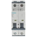 Siemens SENTRON 5SY4 Miniature Circuit Breaker 2-Pole 2A Type C 400V AC 400V DC 10kA Breaking Capacity 5SY4202-7