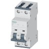 Siemens SENTRON Miniature Circuit Breaker 2-Pole 4A Type D 400V AC 60V DC 10kA Breaking Capacity 5SY4204-8