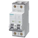 Siemens SENTRON 5SY4 Miniature Circuit Breaker 2-Pole 2A Type C 400V AC 400V DC 10kA Breaking Capacity 5SY4202-7