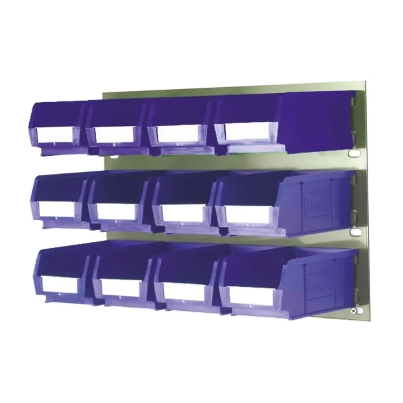 RS PRO Polypropylene Storage Bin, 165 mm x 100 mm x 75 mm, Blue 771-9192