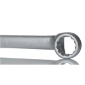 Gedore Offset Ring Spanner 10 to 11 mm², 195mm Overall Length 5° Offset Angle Vanadium Steel Chrome Finish 2 10x11
