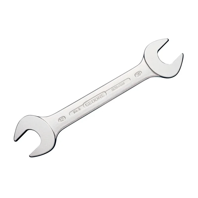 Gedore Open End Spanner Metric Double Ended Vanadium Steel Chrome Finish 302mm Overall 6 30x32