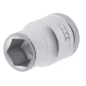 Gedore 3/8 in Drive 10 mm 6 Point Square Socket, Chrome Finish, 9mm Overall Length 30 10