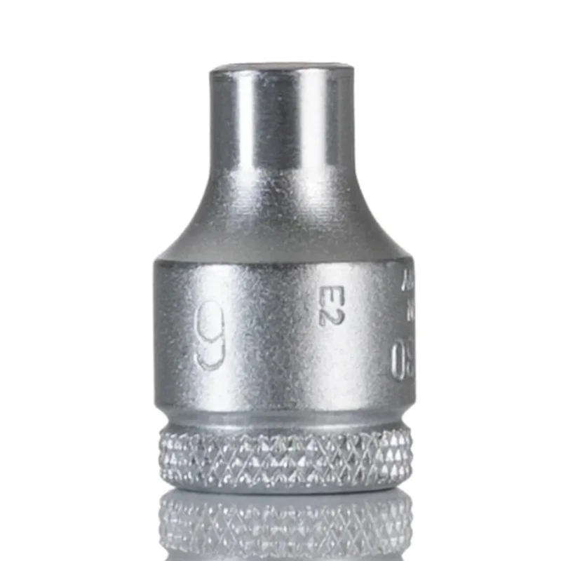 Gedore Socket 3/8 in Drive 6 mm 6 Point Square Chrome Vanadium Steel 5mm Overall Length 30 6