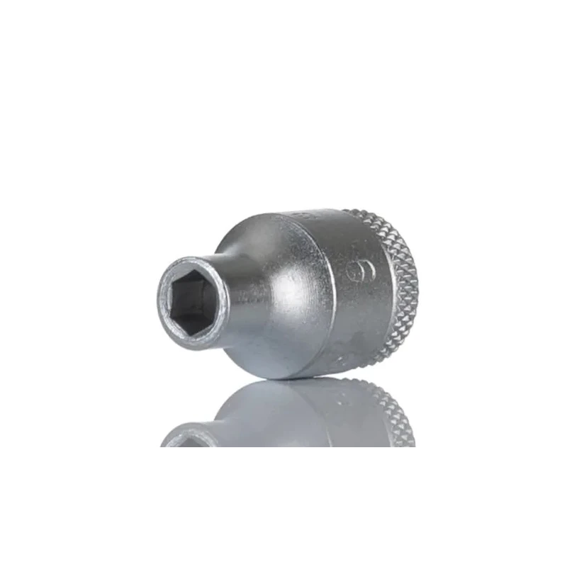 Gedore Socket 3/8 in Drive 6 mm 6 Point Square Chrome Vanadium Steel 5mm Overall Length 30 6