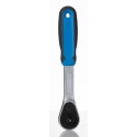 Gedore 3/8 in Ratchet with Ratchet Handle, 200mm Overall Length, Chrome Vanadium Steel, Chrome Finish 3093 U-20
