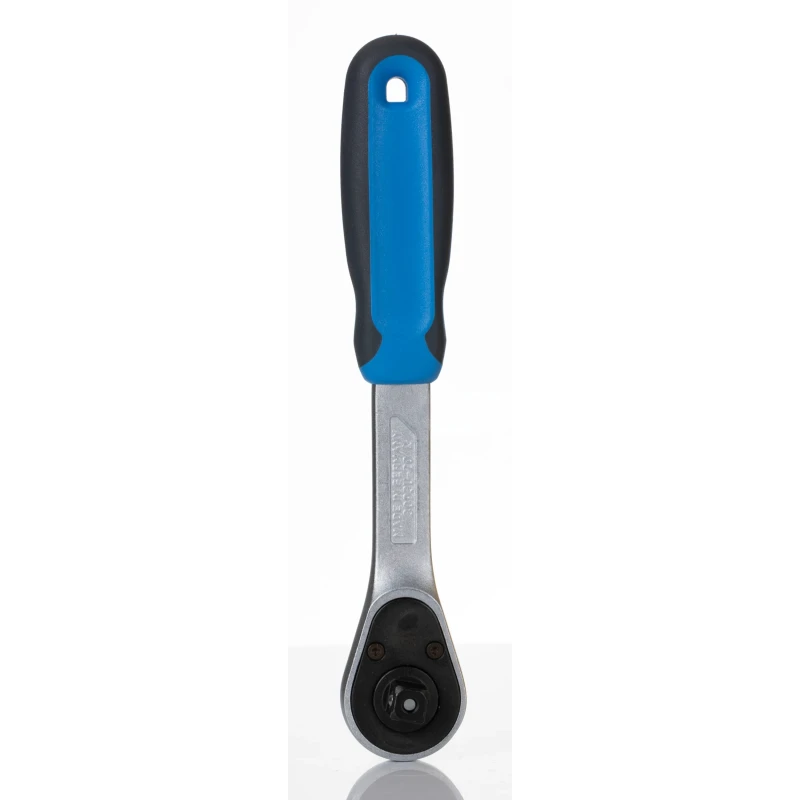 Gedore 3/8 in Ratchet with Ratchet Handle, 200mm Overall Length, Chrome Vanadium Steel, Chrome Finish 3093 U-20