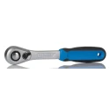 Gedore 3/8 in Ratchet with Ratchet Handle, 200mm Overall Length, Chrome Vanadium Steel, Chrome Finish 3093 U-20