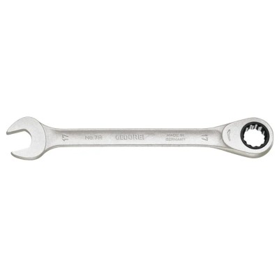 Gedore Combination Ratchet Spanner Chrome Vanadium Steel 480mm Overall Length 36 mm 7 R 36