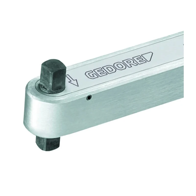 Gedore Click Torque Wrench, 25 To 120 Nm Torque Range, 1/2 in Square Drive, Aluminium, 462mm Overall Length 8561-01