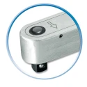 Gedore Click Torque Wrench, Mechanical, 40 To 200 Nm Torque Range, 1/2 in Square Drive, 551mm Length, Aluminium, DIN 8573-00