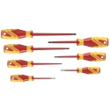 Gedore Insulated Phillips and Slotted Screwdriver Set 7-Piece VDE 2170-2160 PH-077