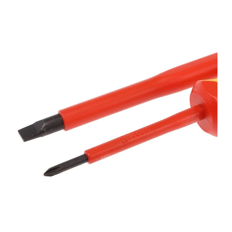 Gedore Insulated Phillips and Slotted Screwdriver Set 7-Piece VDE 2170-2160 PH-077