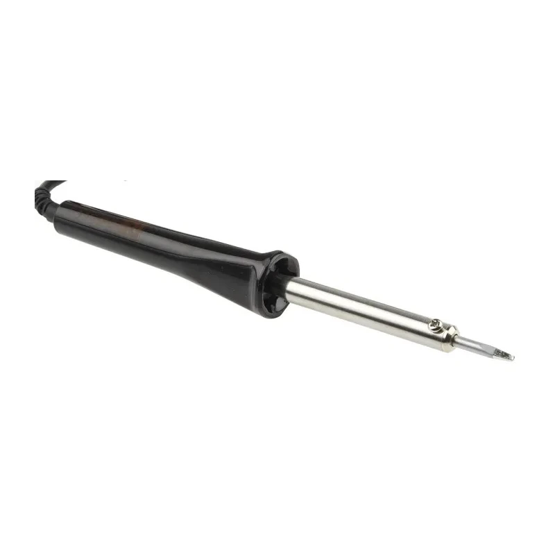RS PRO Electric Soldering Iron, 230V, 40 W, Type F Plug, Stainless Steel Tip 470°C 772-4756