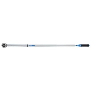 Gedore Click Torque Wrench Mechanical 250 To 850 Nm, 3/4 in Square Drive, Chrome Plated Steel, 1400mm Overall Length 4551-85