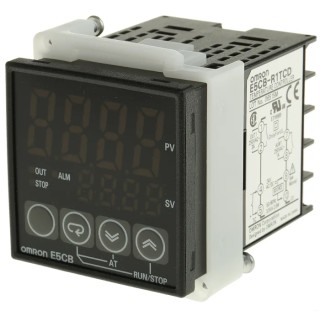 Omron Panel Mount PID Temperature Controller 1 Input 1 Output Relay 240V AC On-Off E5CB