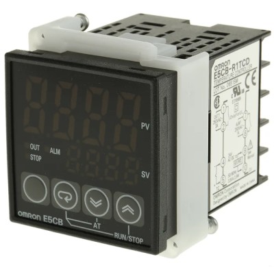 Omron Panel Mount PID Temperature Controller 1 Input 1 Output Relay 240V AC On-Off E5CB