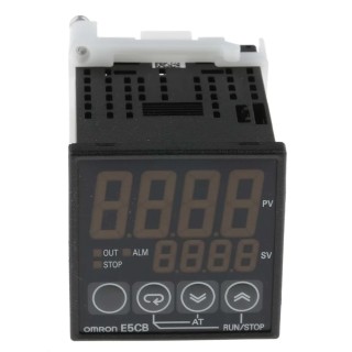 Omron Panel Mount PID Temperature Controller 1 Input 1 Output Relay 240V AC On-Off E5CB
