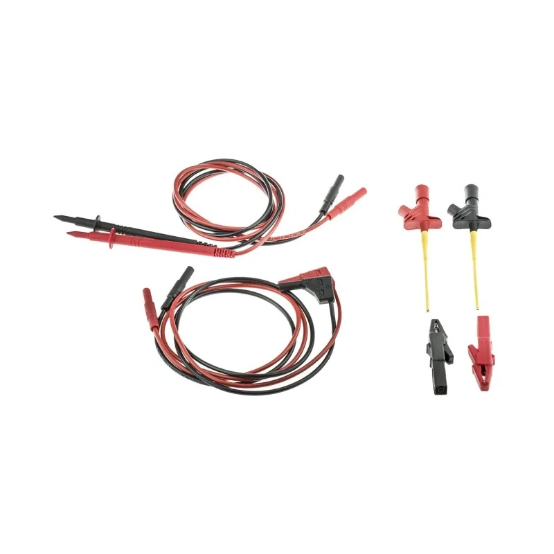 Hirschmann Test & Measurement Test Lead Kit With Alligator Clip AK 2 B Black Clamp Type Test Probe KLEPS 972 342 001
