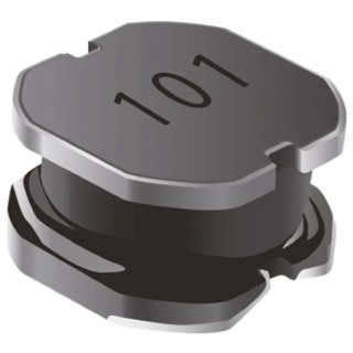 Bourns 1060 Shielded Wirewound Surface Mount Inductor with Ferrite Core 10 μH ±20% 5.4 A Idc Q:25 SRN1060
