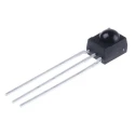 Vishay 38 kHz IR Receiver ±45° Angle 25 m Transmission Range 2.5 V to 5.5 V Supply Voltage Through Hole TSOP Package TSSP4038