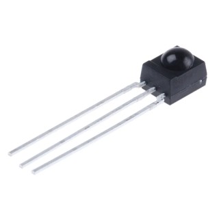 Vishay 38 kHz IR Receiver ±45° Angle 25 m Transmission Range 2.5 V to 5.5 V Supply Voltage Through Hole TSOP Package TSSP4038