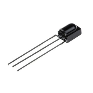 Vishay 38 kHz IR Receiver Through Hole Minicast 5x6.95x5 mm ±45° Angle 25 m Range TSSP58038