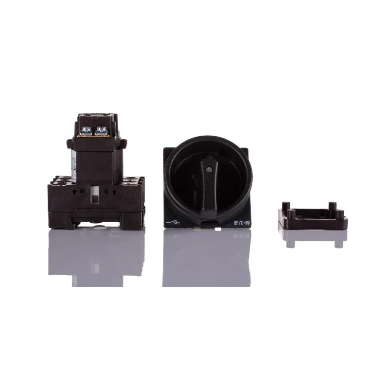 Eaton 3-Pole Rear Isolator Switch IP65, 25A, 7.5 kW, Black Handle, Screw Terminal 