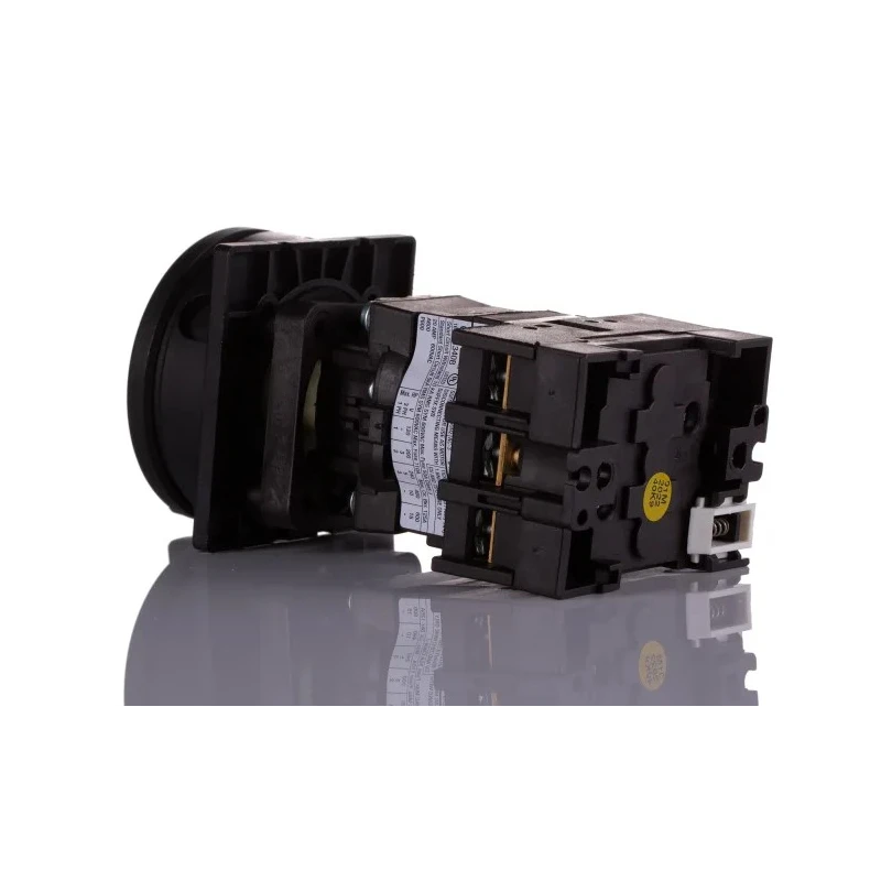 Eaton 3-Pole Rear Isolator Switch IP65, 25A, 7.5 kW, Black Handle, Screw Terminal 