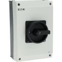 Eaton 3-Pole Surface Mount Isolator Switch IP65, 100A, 50 kW, Rotary Handle, P3-100 Series 