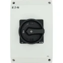 Eaton 3-Pole Surface Mount Isolator Switch IP65, 100A, 50 kW, Rotary Handle, P3-100 Series 