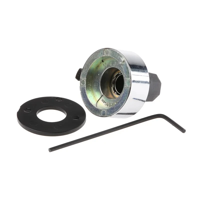 Bourns Potentiometer Knob 22.2 mm Diameter Chrome Satin Dial 6 mm Shaft Circular H-23-6M
