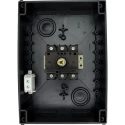 Eaton 3-Pole Surface Mount Isolator Switch IP65, 100A, 50 kW, Rotary Handle, P3-100 Series 
