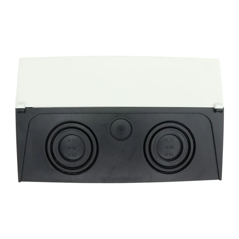 Eaton 3-Pole Surface Mount Isolator Switch IP65, 100A, 50 kW, Rotary Handle, P3-100 Series 
