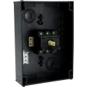 Eaton 3-Pole Surface Mount Isolator Switch IP65, 100A, 50 kW, Rotary Handle, P3-100 Series 