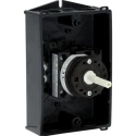 Eaton 3-Pole Surface Mount Isolator Switch, IP65, 20A, 5.5 kW, Black Handle, Model 