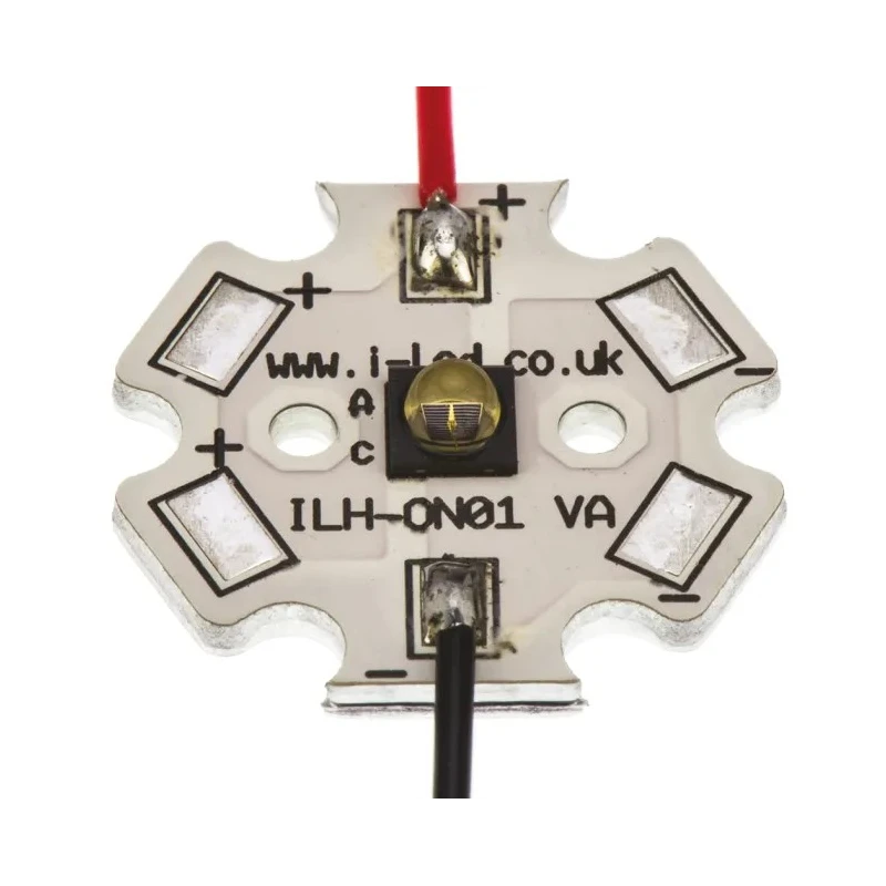 Intelligent LED Solutions OSLON Black 850 nm IR LED Module PowerStar Surface Package ILH-IO01-85SL-SC201-WIR200.