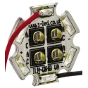 Intelligent LED Solutions OSLON Black PowerStar 850 nm IR LED Array PCB Surface Mount 12.8V ILH-IO04-85NL-SC201-WIR200.