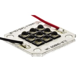 Intelligent LED Solutions OSLON Black PowerCluster 850 nm IR Cluster LED Lamp PCB Surface ILR-IO09-85NL-SC201-WIR200.