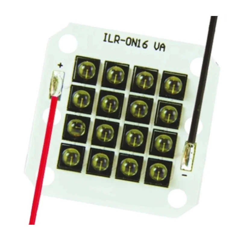 Intelligent LED Solutions OSLON Black PowerCluster 850 nm IR Cluster LED Lamp PCB Surface ILR-IO16-85NL-SC201-WIR200.